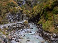 Am Beginn der Klamm nahe Erpfendorf